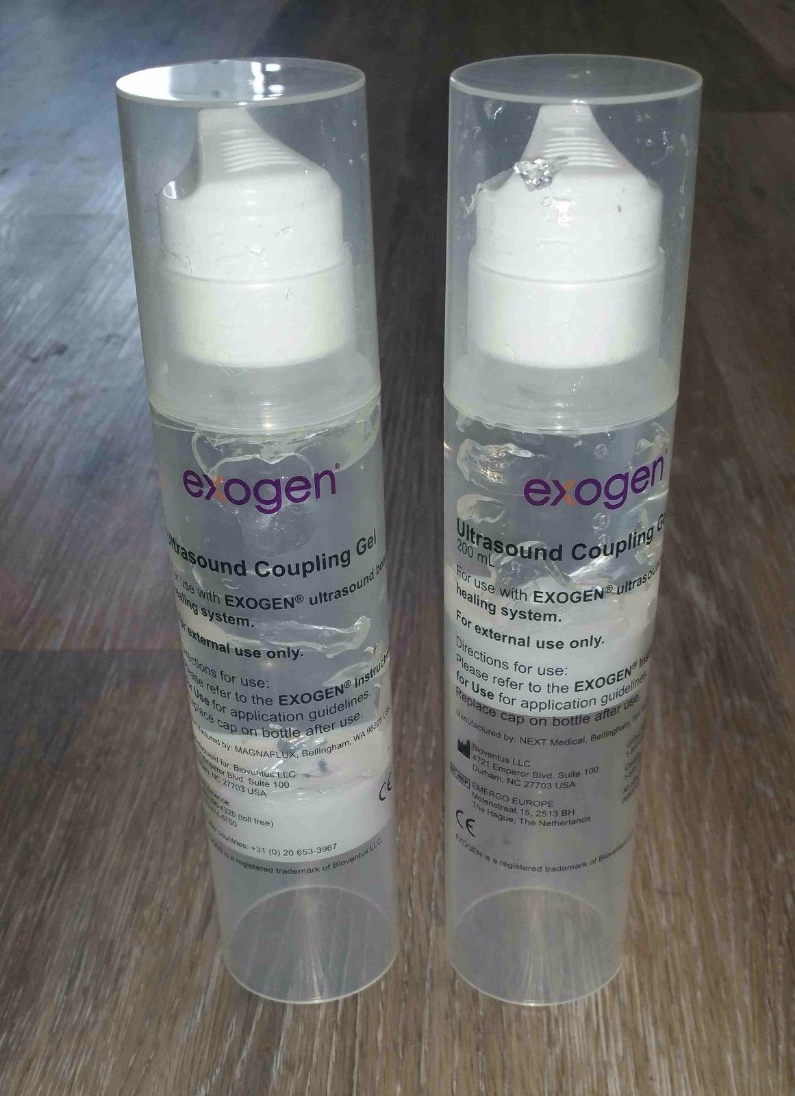 Exogen Ultrasound Bone Healing System Coupling Gel 200 ml bottle or