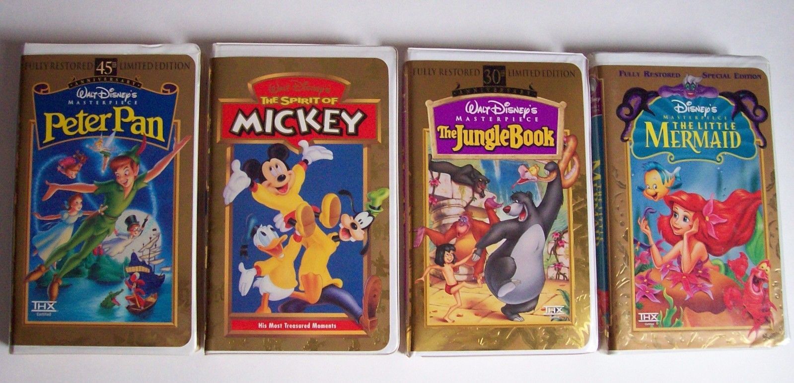 DISNEY The Spirit of Mickey Peter Pan The Little Mermaid The Jungle ...