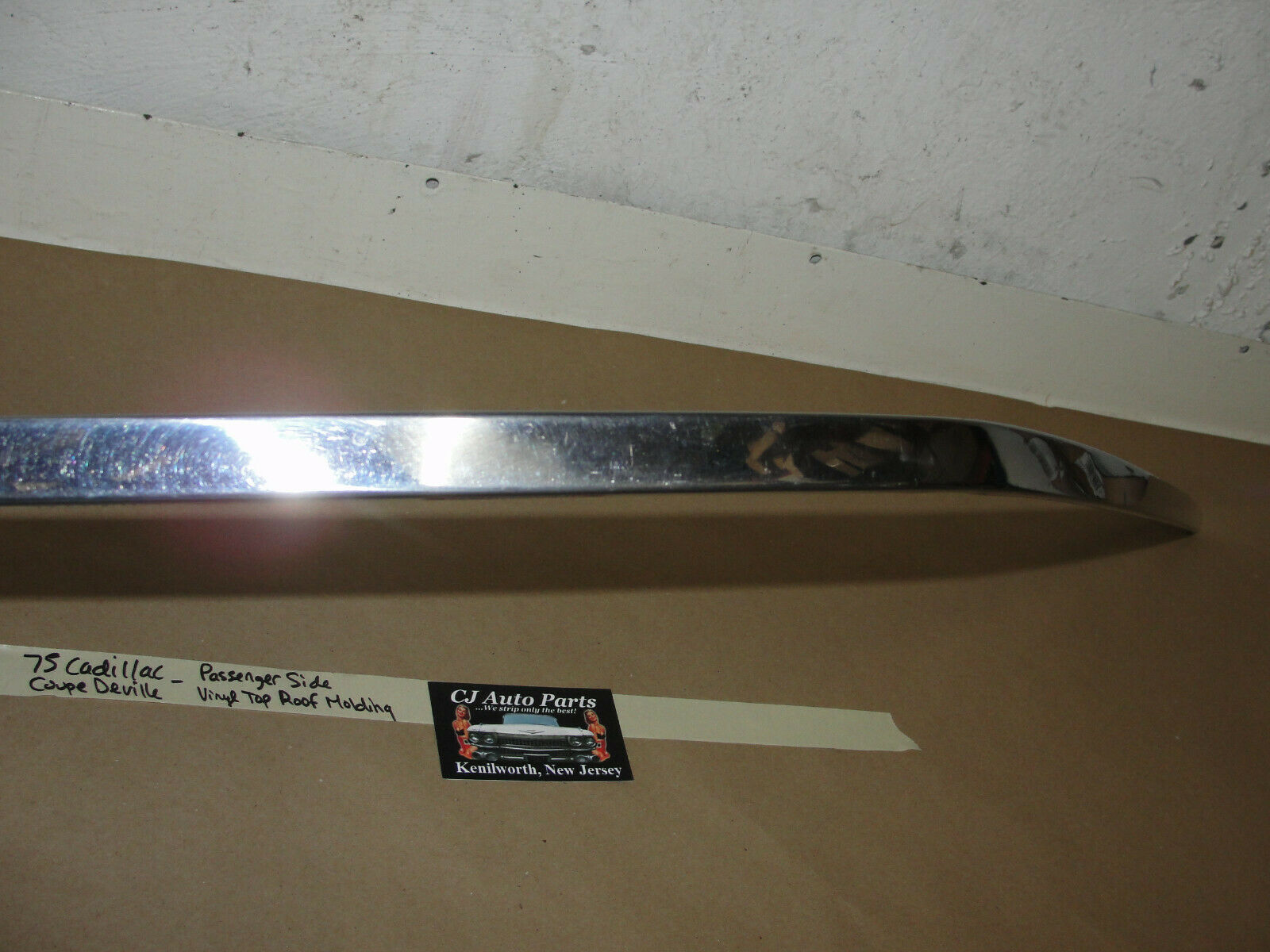 Stainless Rocker Panel Trim 4Pc 2000-2005 Cadillac DeVille, 2006-2011 Cadillac DTS TH40248 QAA