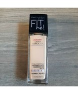 Maybelline NY Fit Me Dewy + Smooth Foundation Makeup, 120 Classic Ivory ... - $10.88