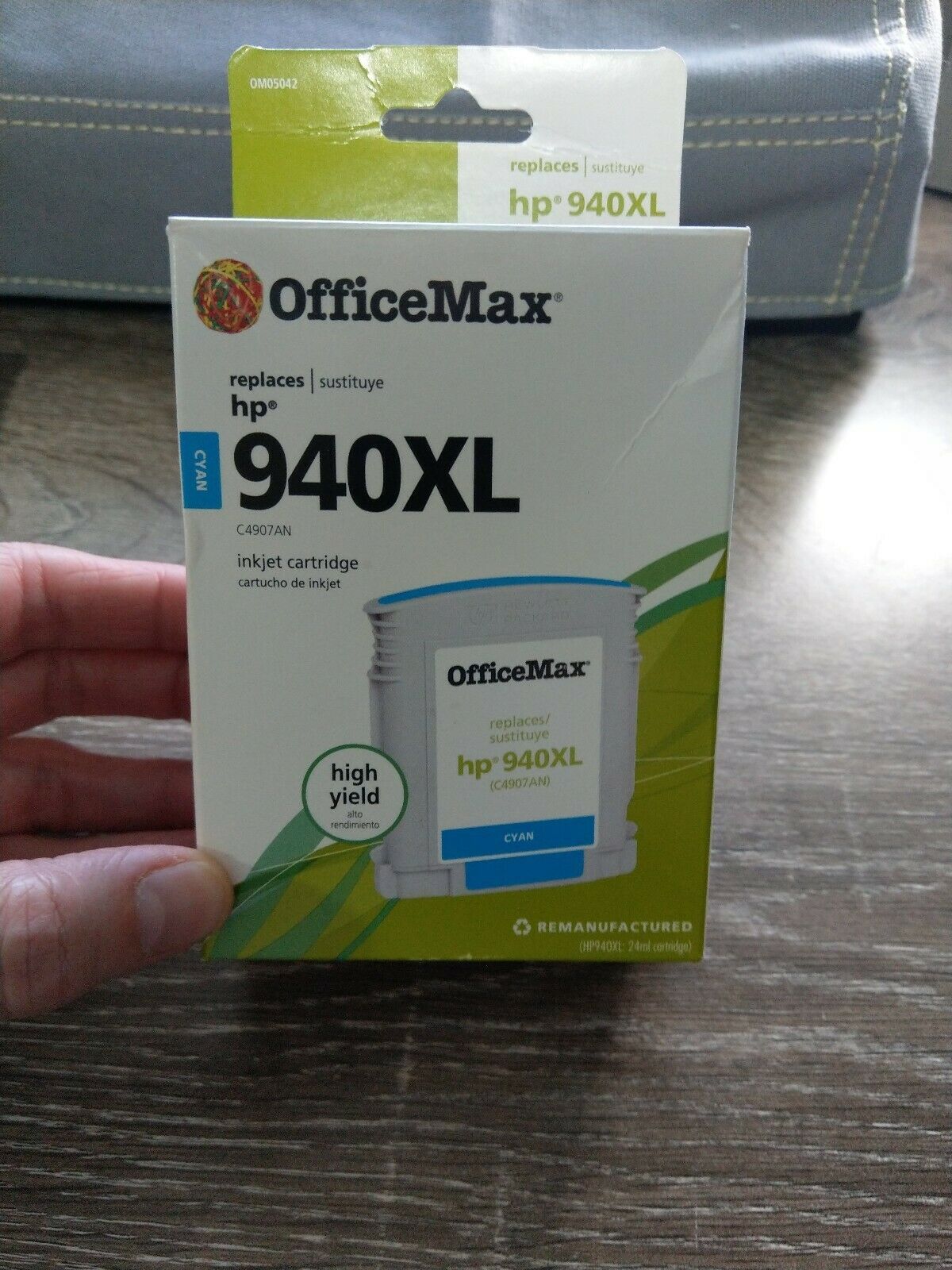 OfficeMax Cyan , High Yield, Ink 