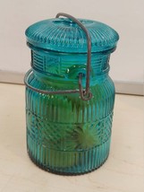 Avon Guest Soaps in Lock down Glass container vintage - $7.00