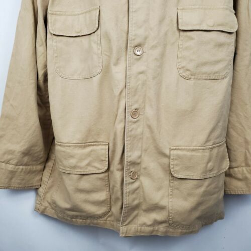 John Wayne Signature Western Style Stockade Canvas Rancher Jacket Sz ...