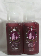 Bath &amp; Body Works Gentle Foaming Hand Soap Lot Set of 2 WINTER BERRY ICE... - $24.95