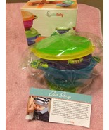 (3)  LULLABABY  BOWLS--STAY PUT &amp; SPILL PROOF SUCTION-----FREE SHIP--NEW - $20.57