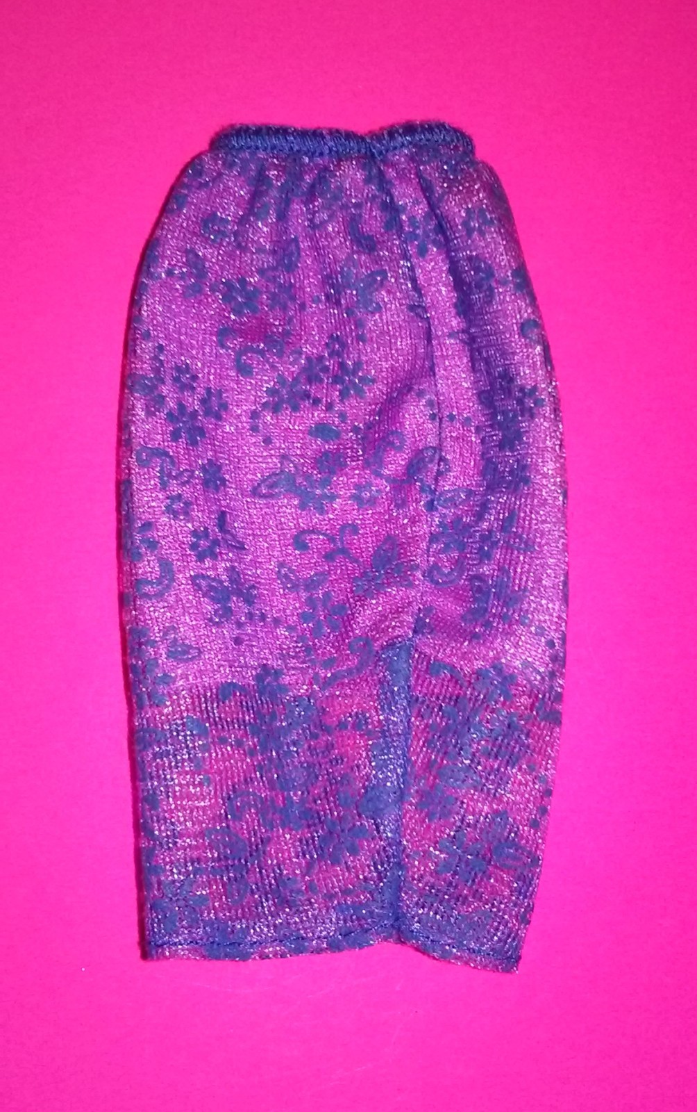 Barbie Doll Purple Flower Skirt Style Clothes Fits Tall Fashionistas - Dolls of the World