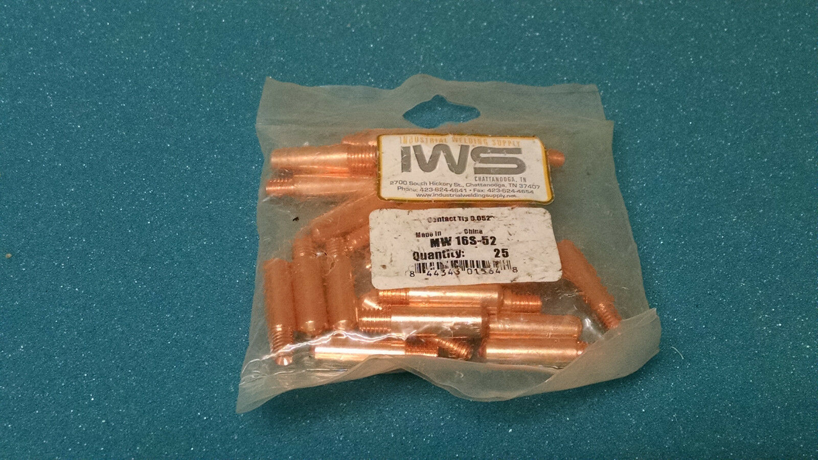 Pack of 25 Metal Man M113525 Contact Tips 11-35 Copper
