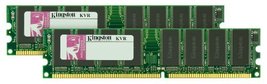 Kingston 2GB KIT 400MHZ DDR PC3200 (KVR400X64C3AK2/2G) (2 x 1 GB) - $29.39
