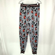 Disney Mickey Mouse Womens Jogger Pants Size Small Loungewear Pajama Pan... - $19.13