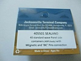 Jacksonville Terminal Company # 405501 SEALAND 40' Standard Wave Panel Side (N) image 4