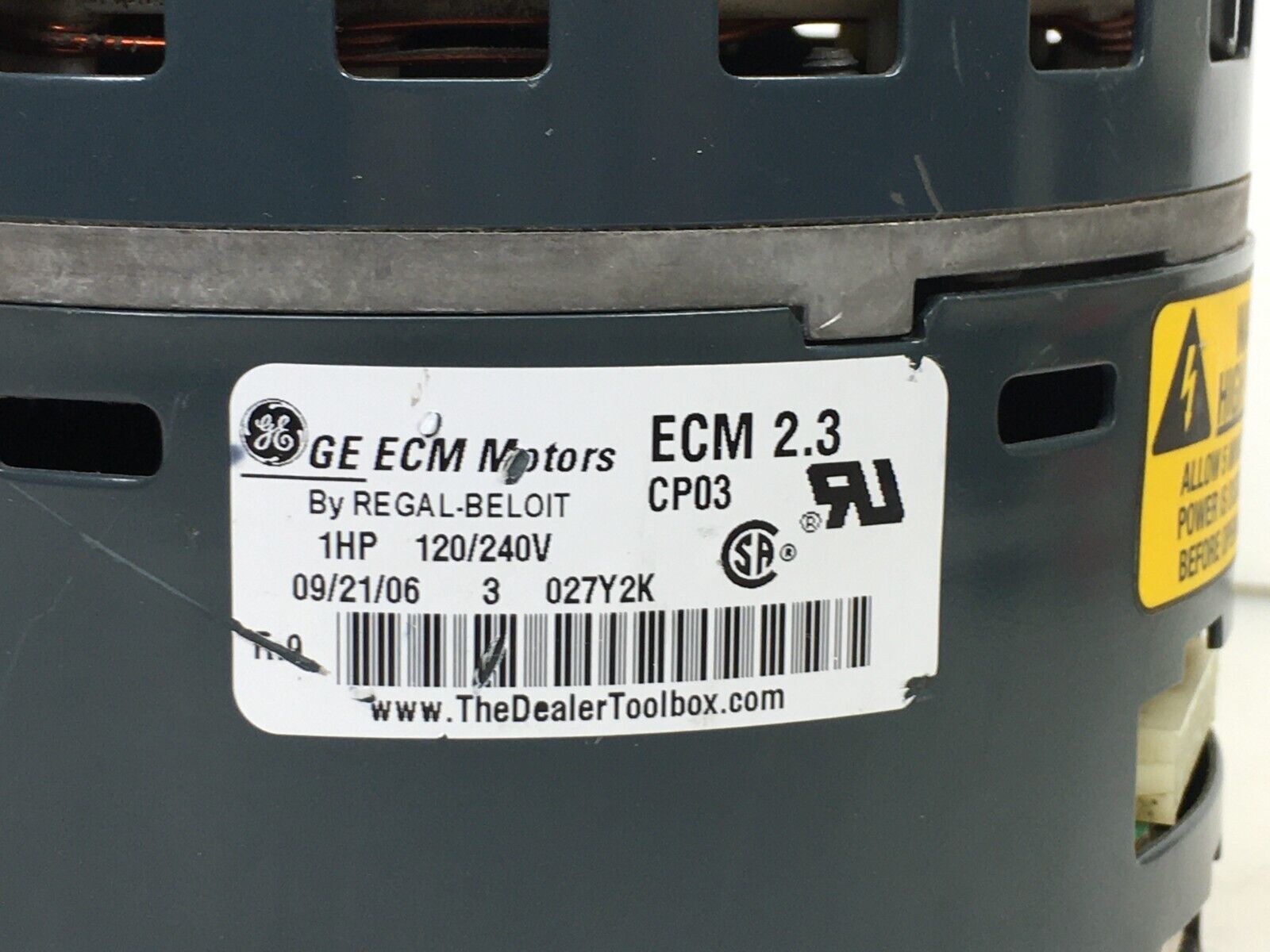 GE 5SME39SL0253 ECM 2.3 MOT11631 Furnace Blower Motor & module CW LE