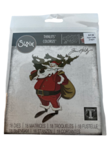 Sizzix Thinlits Colorize Die Set Tim Holtz Woodland Santa Christmas 18 Die-Cuts - $24.99