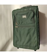 TUMI Rolling Carry On Suitcase Green Nylon Handle  - $128.69