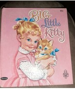 VG 1953 HC First Edition Big Little Kitty Jan Biggers Whitman Tell a Tal... - $29.99