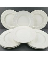 10 Mikasa English Countryside White Dinner Plates Set 11&quot; Flowers Grapes... - $207.57