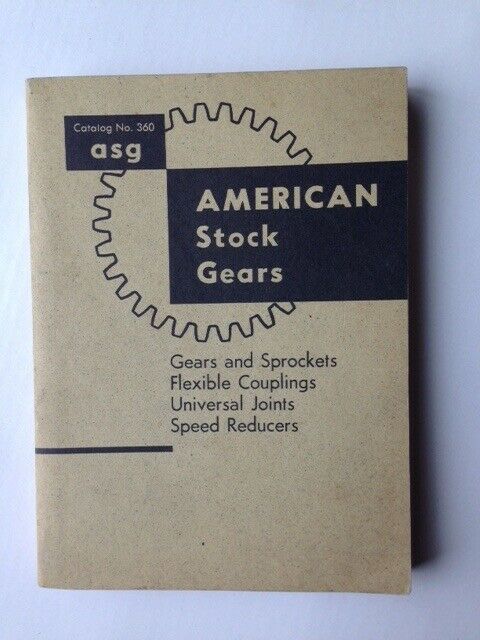 Primary image for American Stock Gear 1961 Gears & Sprockets Flexible Couplings Universal Joints 