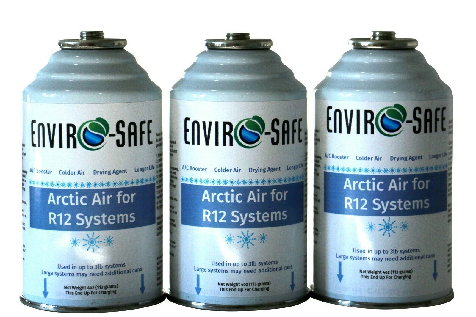 Arctic Air for R12 AC Booster & Moisture Eliminator 3 can kit 2090AR123 Everything Else