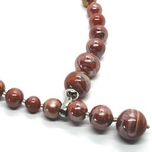 ANTICA MURRINA VENEZIA LARIAT NECKLACE WITH MURANO GLASS RED SPHERES CO888A25 image 2