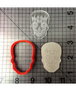 Dia de Los Muertos Skull Cookie Cutter and Stamp - $6.00