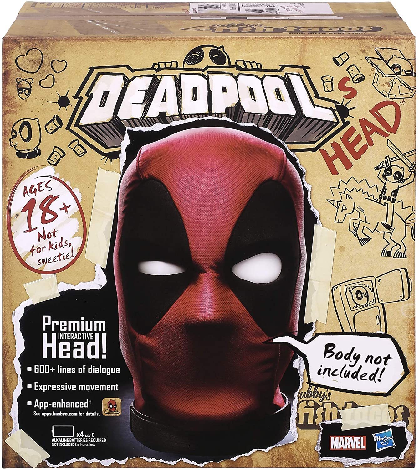 Primary image for Marvel Legends Deadpool’s Head Premium Interactive Talking Electronic