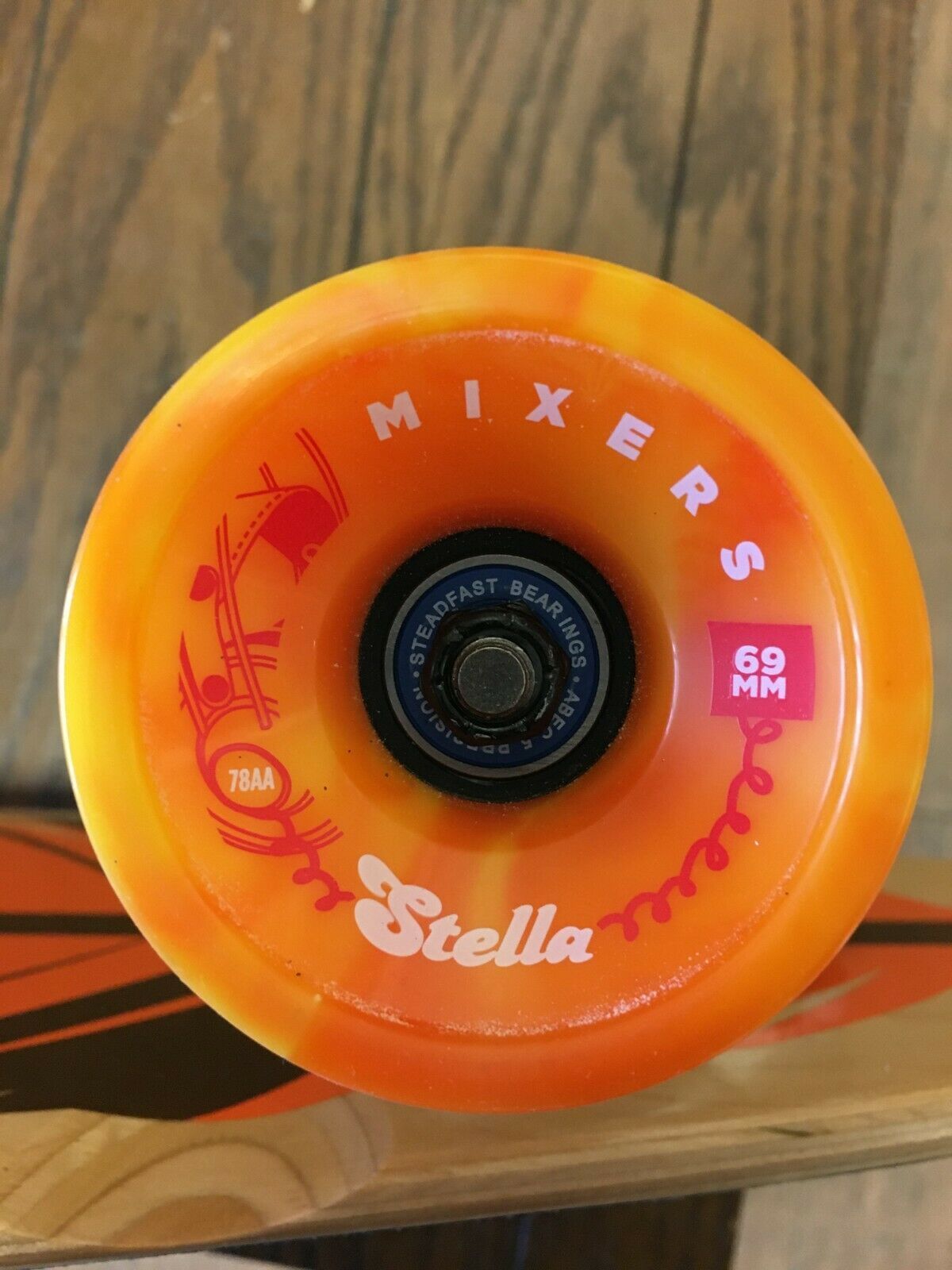 New San Diego Speed Stella 38" Blunt Nose Feather Longboard Skateboard