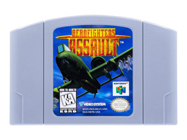 Aero Fighters Assault Game Cartridge For Nintendo 64 N64 USA Version - $27.88