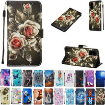 For Samsung Galaxy S21 Plus Ultra S20 FE S10 S9 S8 Wallet Leather Case C... - $52.85
