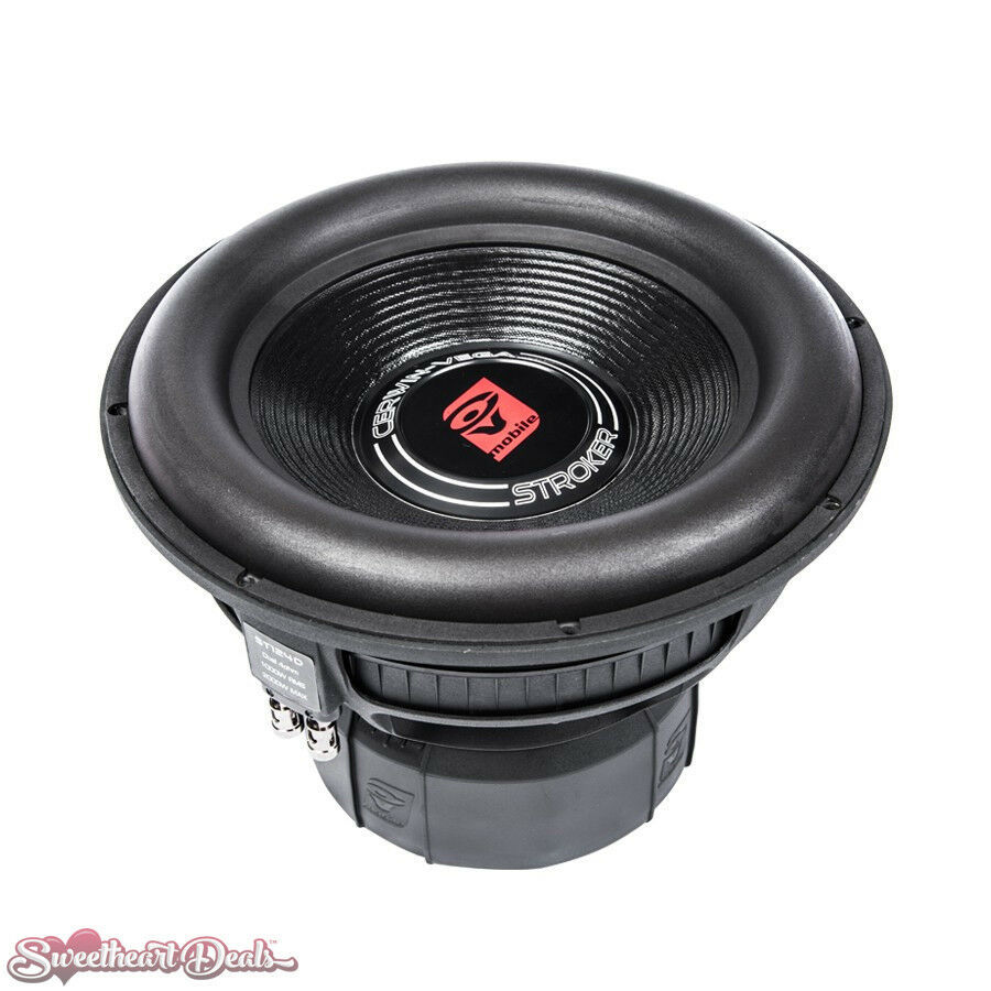 Cerwin Vega ST124D Dual 12 Inch Stroker Series 4 Ohm Car Subwoofer