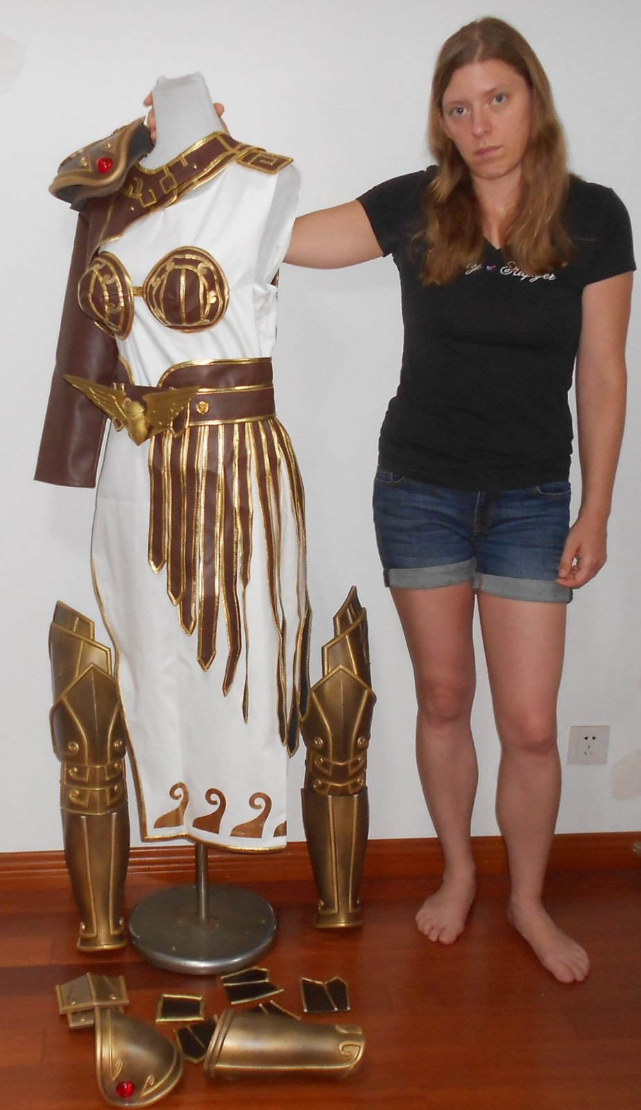 Athena cosplay armor set from the video game Smite Other