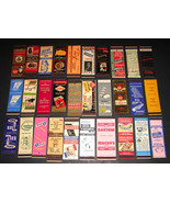 30 1930-1950s MATCH COVERS Jewelry Diaper Service Bar Grill Ice Cream De... - $34.99