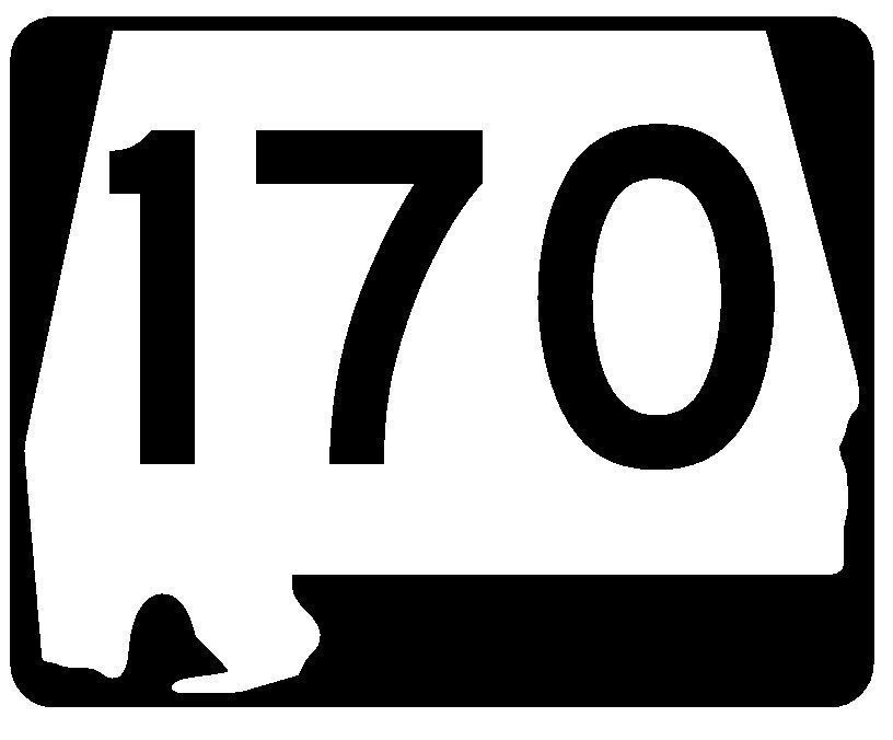 Alabama State Route 170 Sticker R4569 Highway Sign Road Sign Decal - $1.45 - $15.95