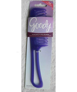 Goody Purple Plastic Frame Handle Curved Wide Teeth Detangling Hair Comb... - $9.00
