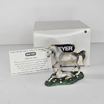 Breyerfest Stablemate Isabel Chloe Unicorn Mare Foal Porcelain Figurine ... - $149.60