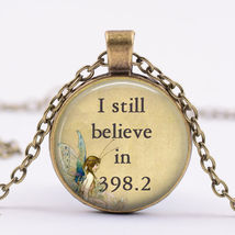 Fairy Belief Cabochon Necklace **** # 10499 Combined Shipping Always - $4.25