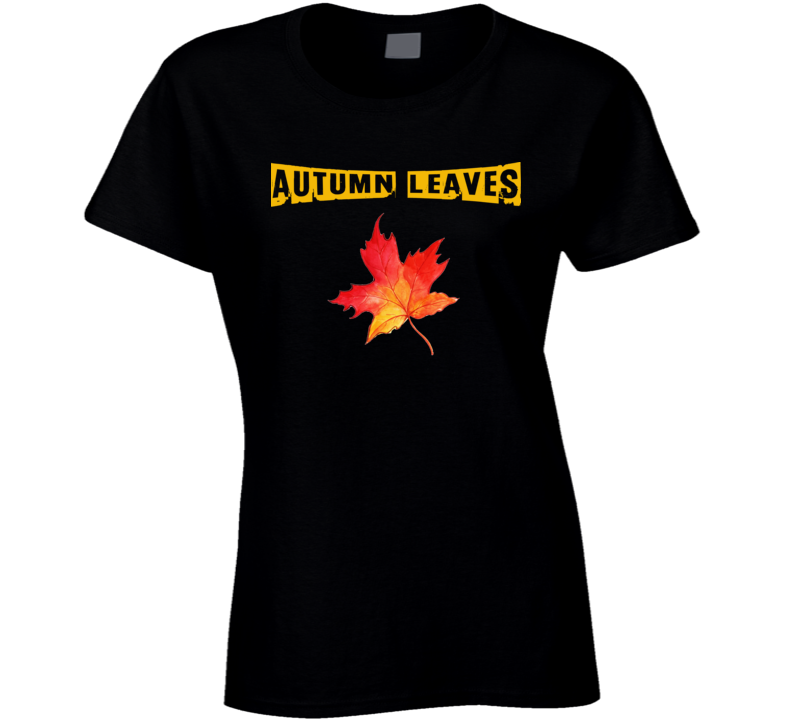 Autumn Leaves Lady’s T shirt TShirts & Tank Tops