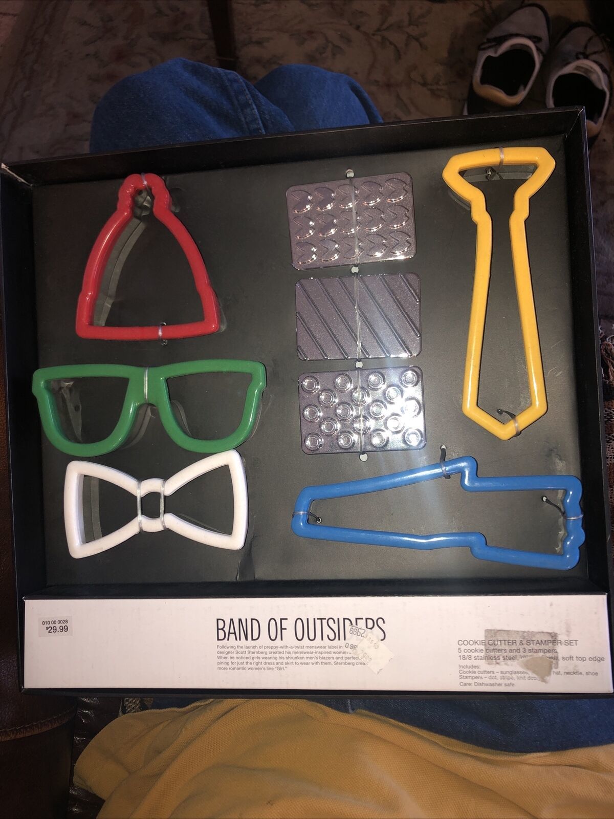 Neiman Marcus Target Band of Outsiders Cookie Cutters and Stampers Set - $21.78