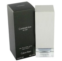 CK CONTRADICTION * Calvin Klein 3.4 oz / 100 ml Eau De Toilette Men Cologne - $36.45