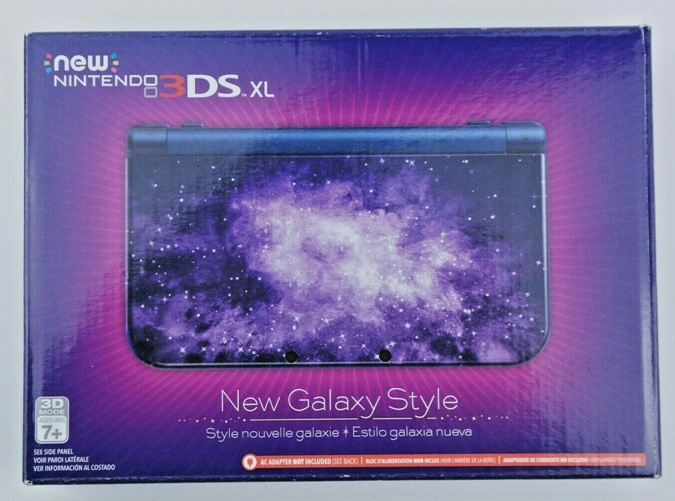 New Nintendo 3ds Xl New Galaxy Style Edition Console Brand New