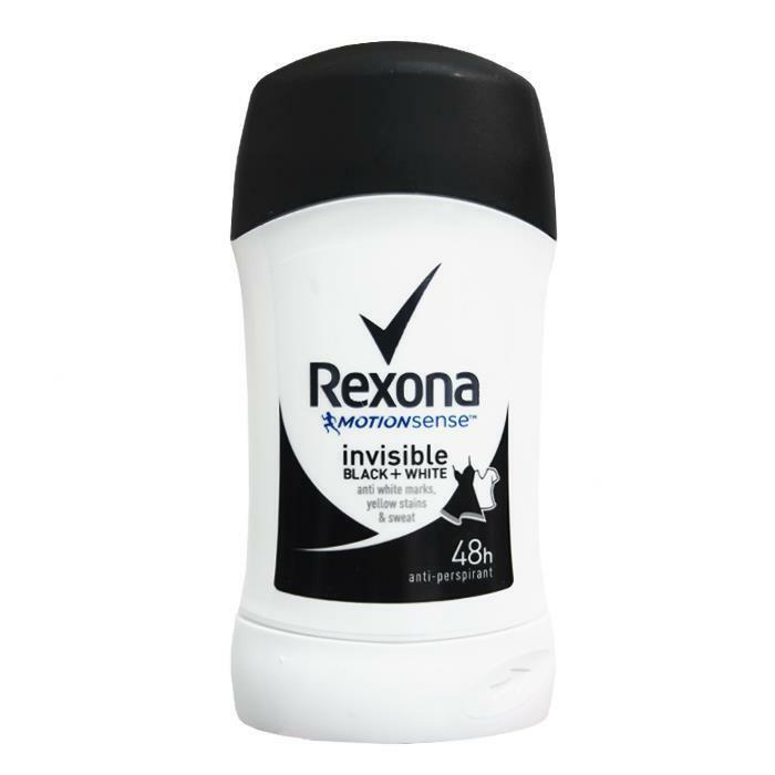 Rexona Invisible: BLACK & WHITE deodorant anti-perspirant FREE SHIPPING