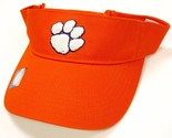 Clemson Tigers NCAA Orange White Logo Golf Sun Visor Adult Men's Adjustable
