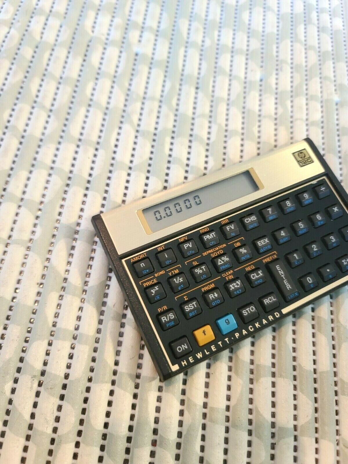 hewlett packard 12c financial calculator hewlett packard 12c financial calculator