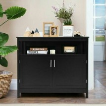 DuraKitchen Buffet Server Sideboard Storage Cabinet with 2 Doors and She... - $255.74
