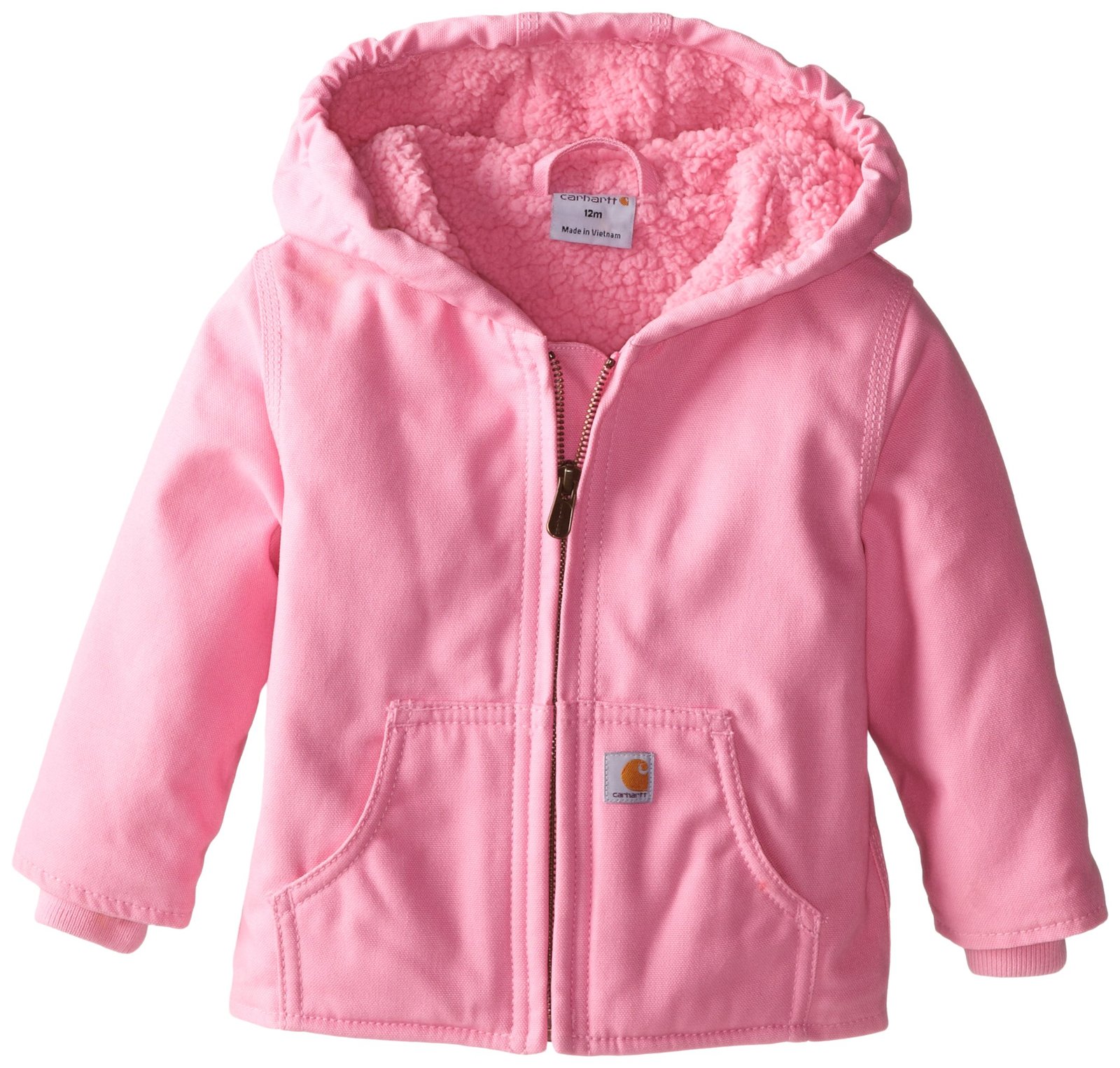 pink carhartt coat