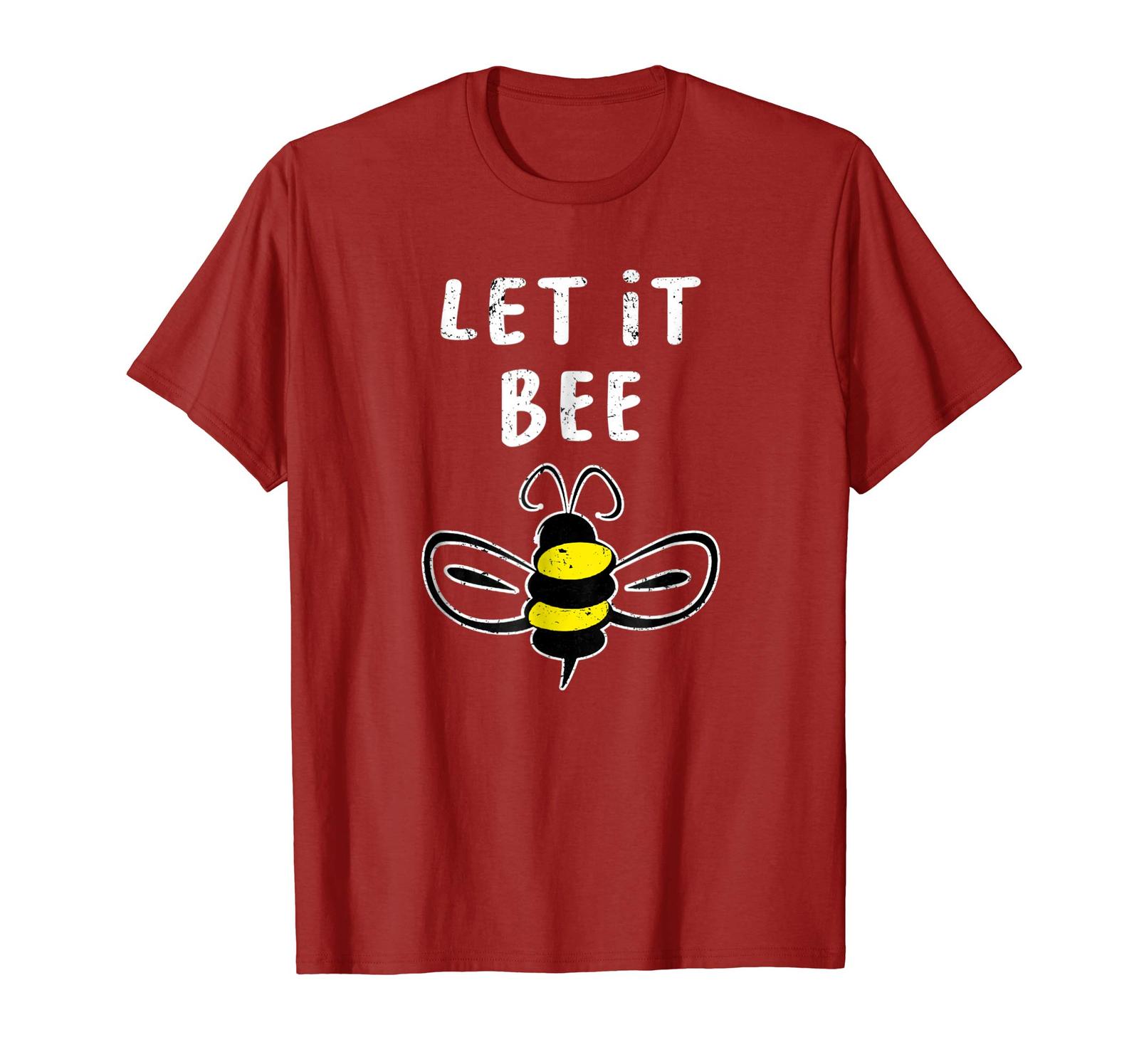 Halloween Shirts - Let It Bee T-Shirt Beekeeper Gift Cute &hellip;