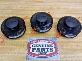 21560070 (3PACK) GENUINE Echo SRM Echomatic trimmer heads comes with 3 heads!!! - $67.99