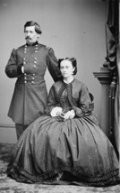 Union Army General George McClellan Wife Ellen Mary 8x10 US Civil War Photo - $8.81