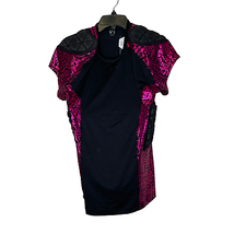 Adidas Mens Techfit Integrated Padded Football Shirt Size XL Charged Pink - $29.69