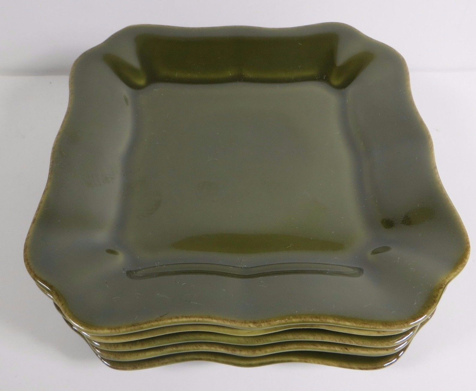 5 Pottery Barn Cambria Tidbit Plate Olive And Similar Items