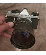 Pentax ME Super 35mm SLR Camera Kit w/ 28mm-70mm rokina MC lens - £158.48 GBP