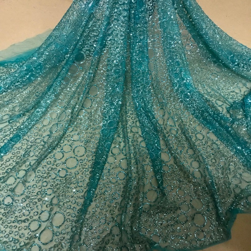 glitter fabric for gown